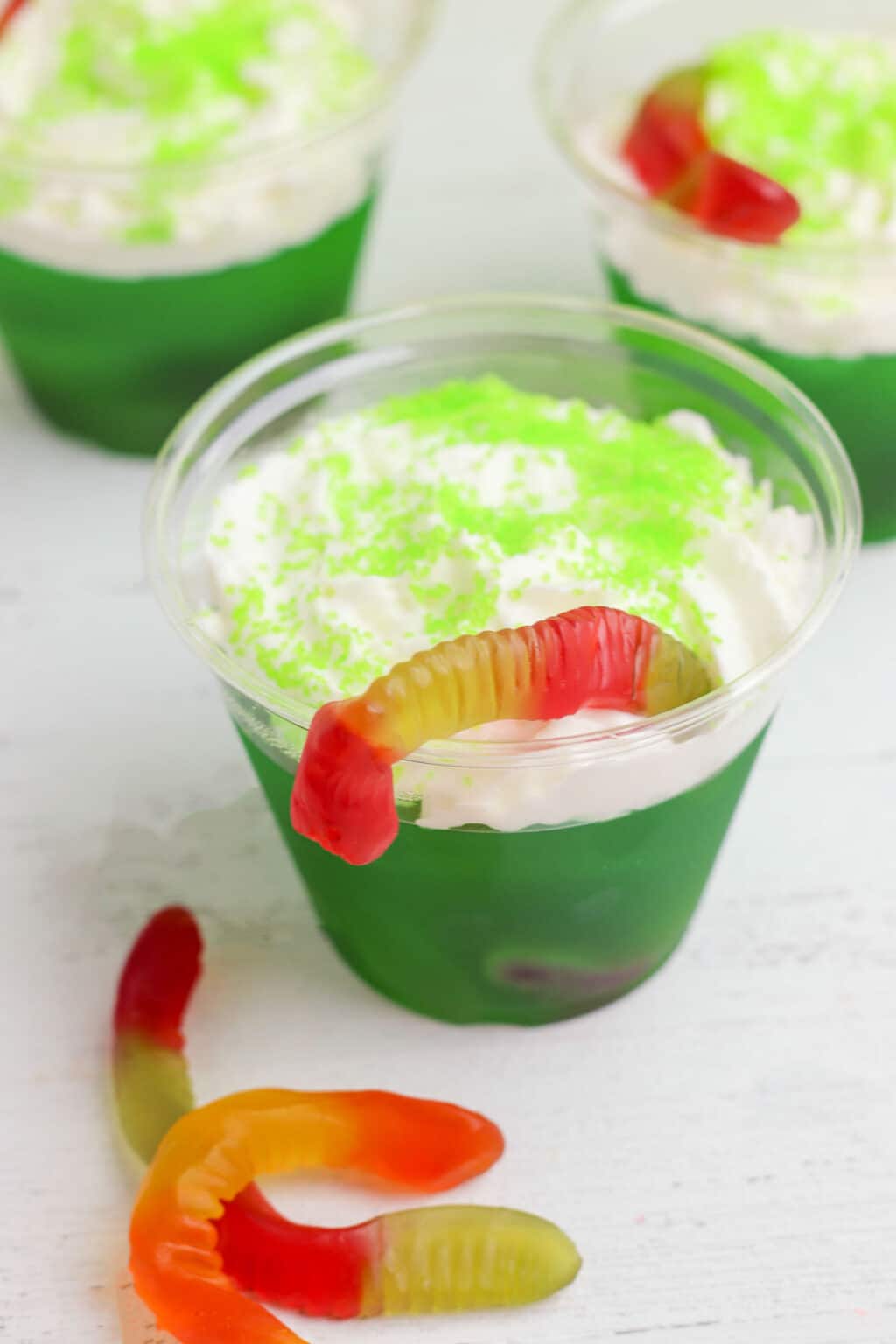 Toxic Waste Jello Cups - Easy Halloween Treats - Boulder Locavore