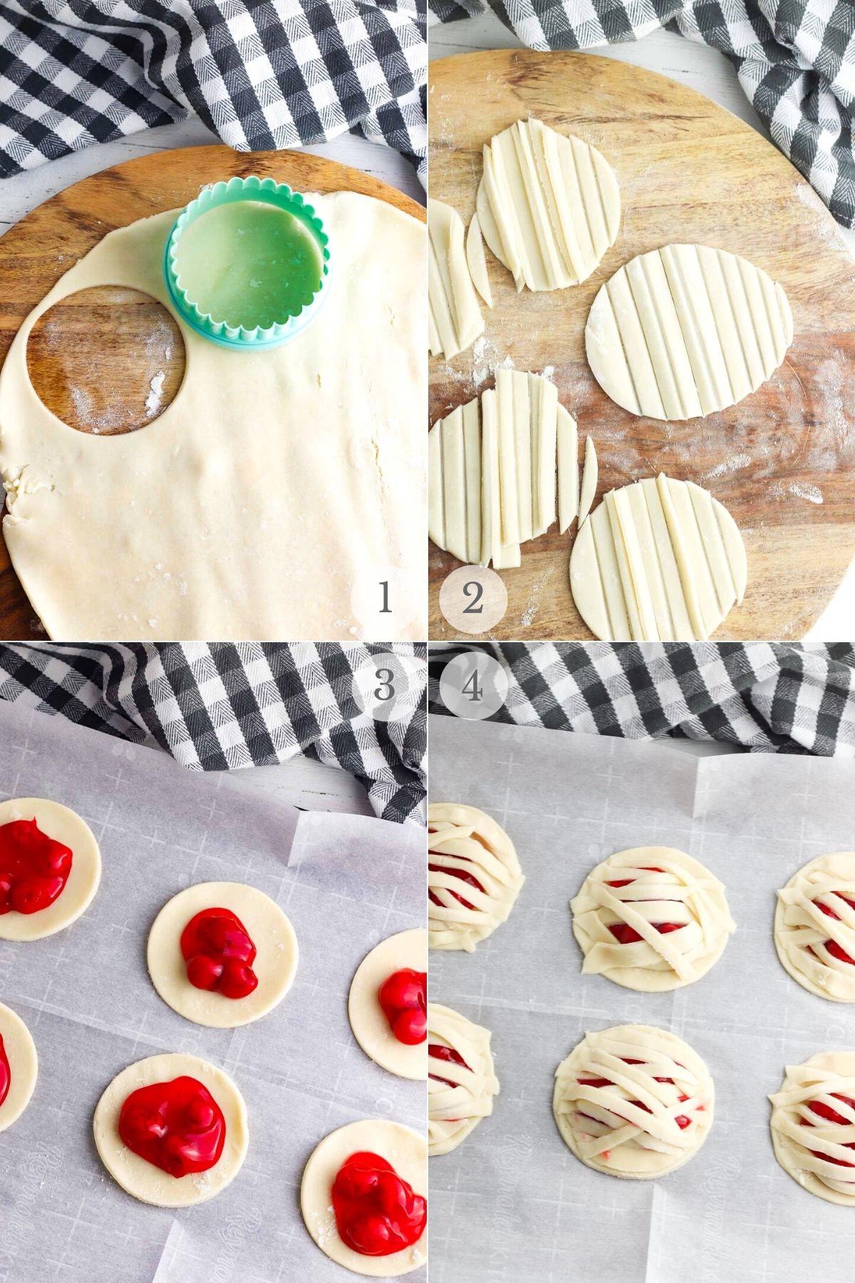 mummy hand pies recipes steps 1-4