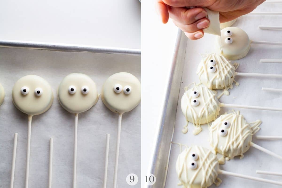 How to make mummy cookie pops - B+C Guides