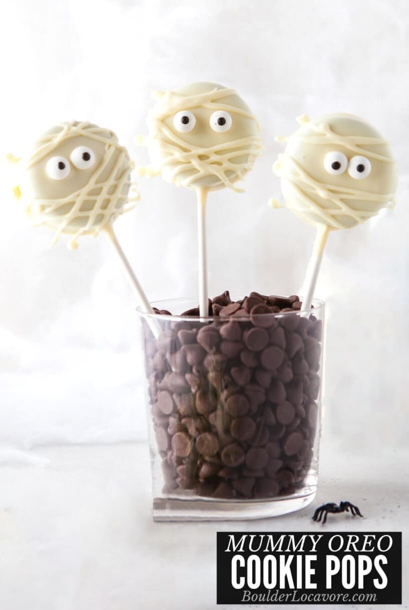 mummy cookie pops title