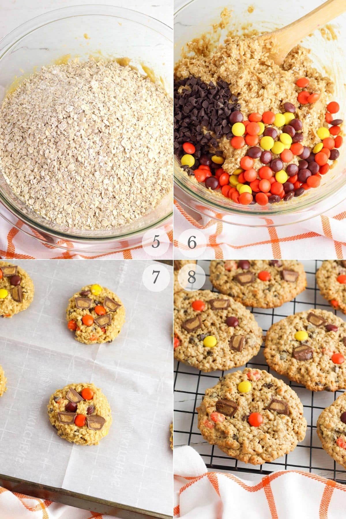 reese's cookies recipe steps 5-8