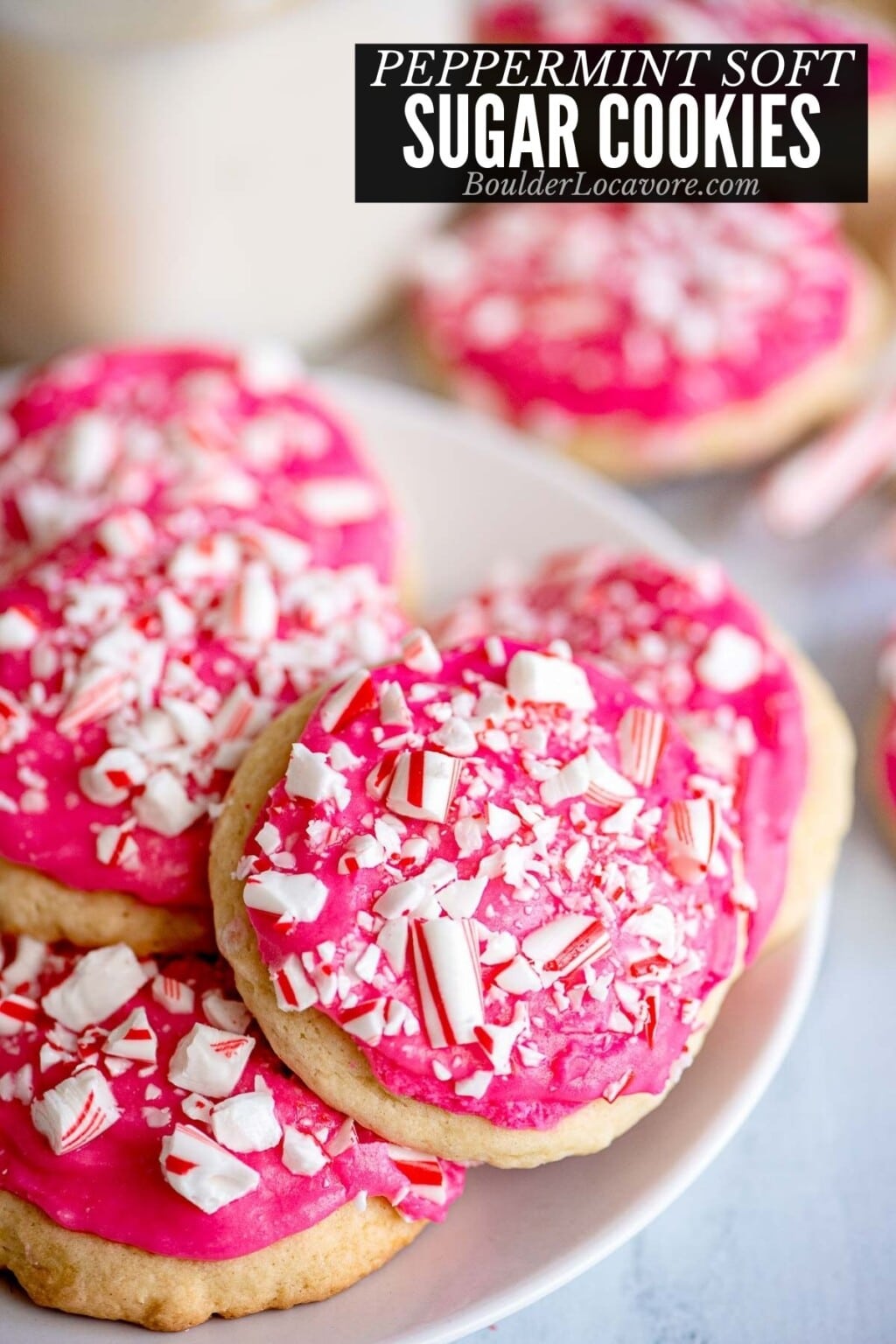 Peppermint Frosted Sugar Cookie recipe Boulder Locavore