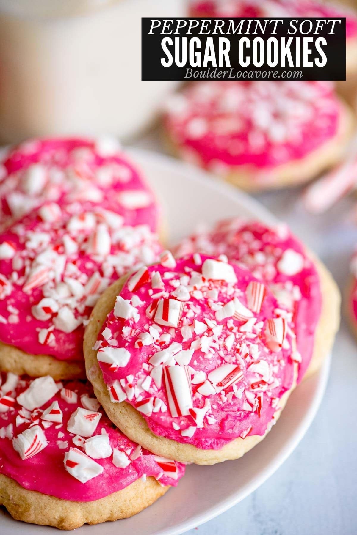 Peppermint Sugar Cookie Cups {Surprise Inside!}