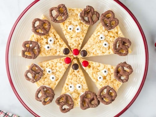 Reindeer Rice Krispie Treats - Just a Taste