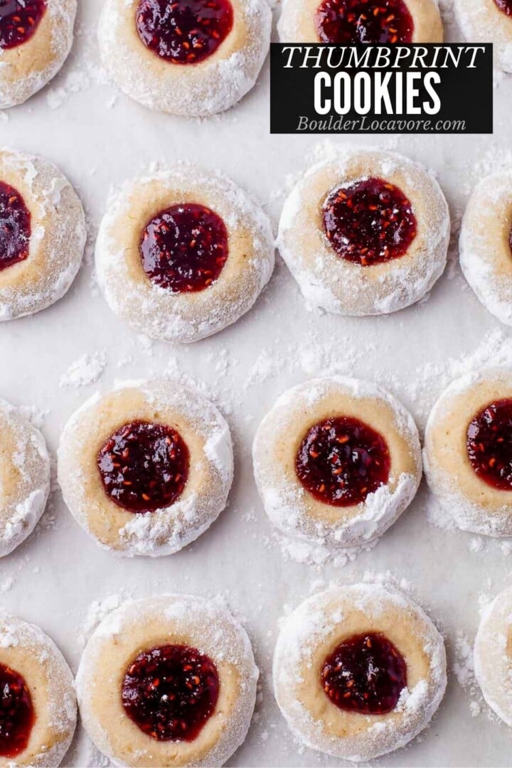 Thumbprint Cookies recipe - Boulder Locavore