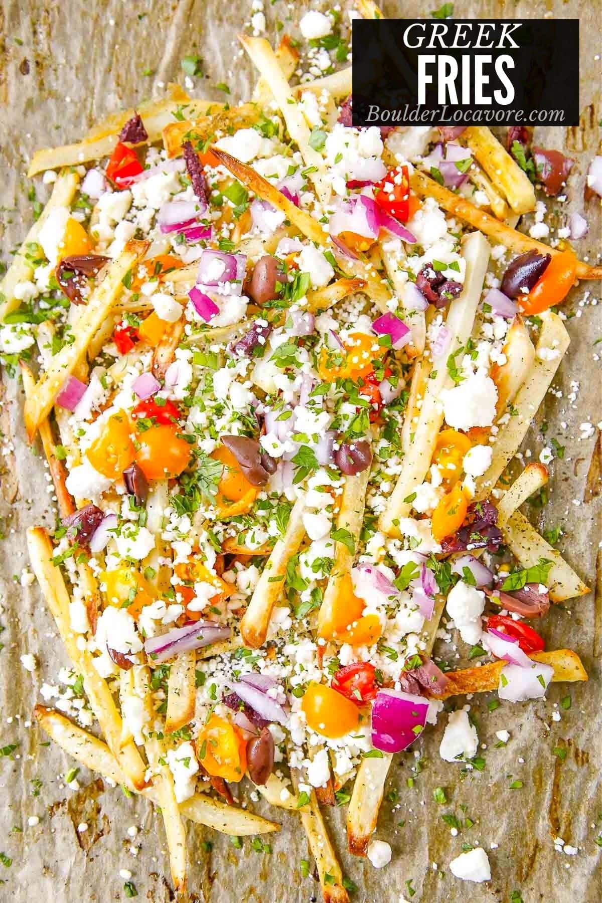 Homemade Greek Fries - Boulder Locavore