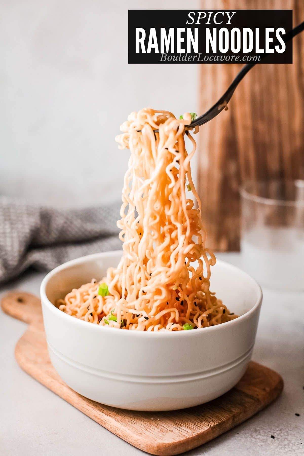 Spicy Ramen Noodle Recipe 10 Minute Recipe Boulder Locavore