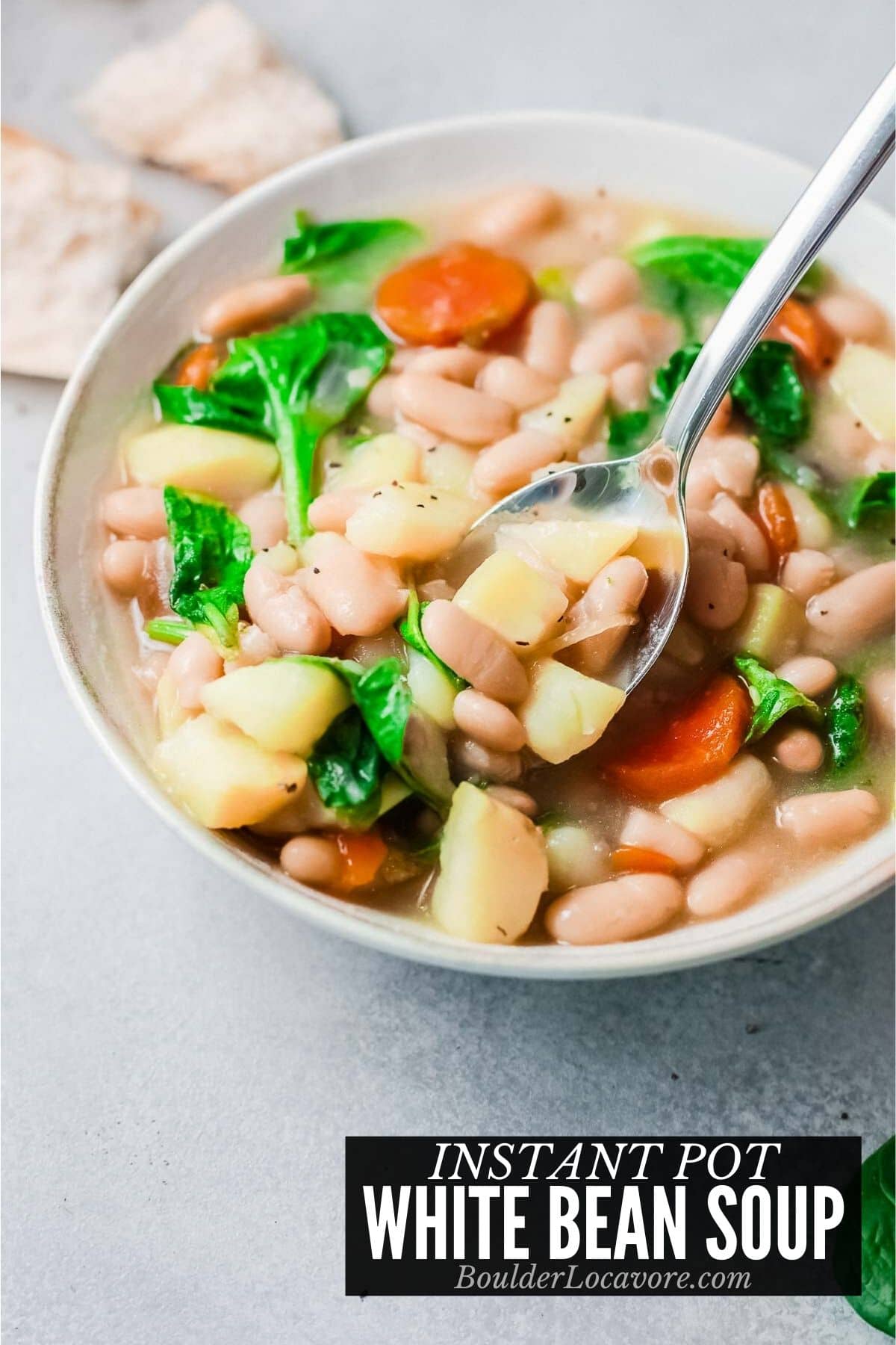 Tuscan white bean discount soup instant pot