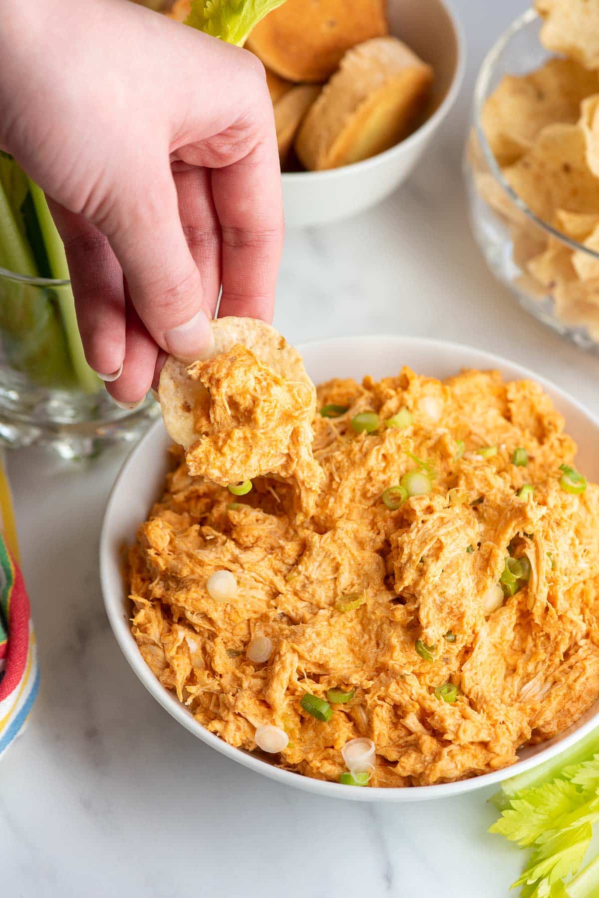 buffalo chicken dip