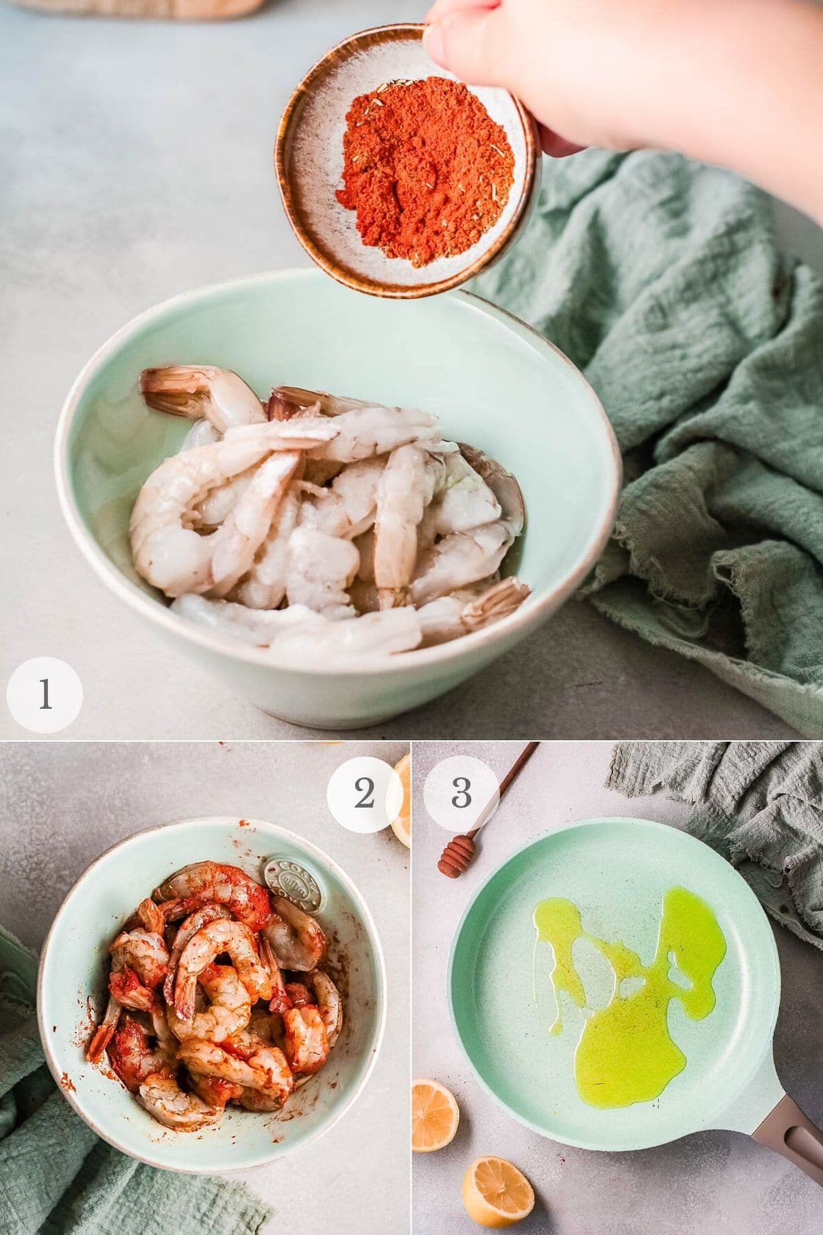 cajun shrimp recipe steps 1-3