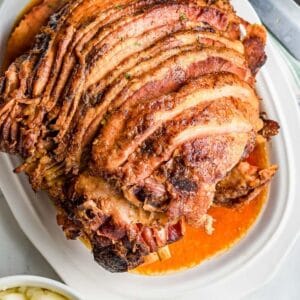 honey glazed ham in Instant Pot