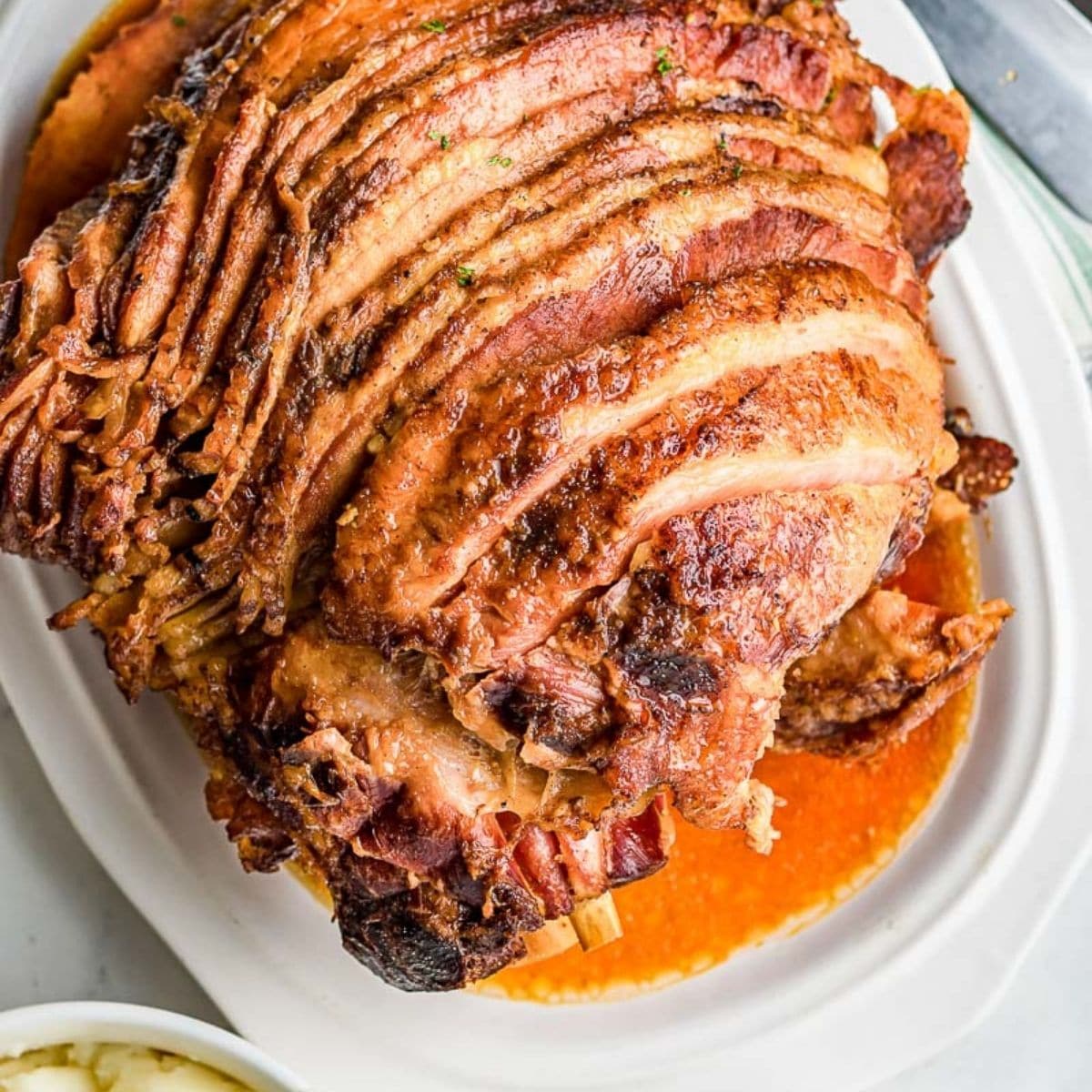 Instant Pot Spiral Ham with Glaze - Eating in an Instant