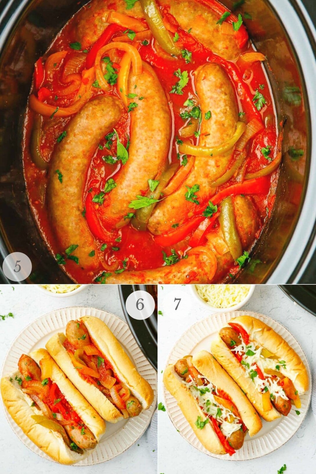 Sausage and Peppers (Slow Cooker recipe) Boulder Locavore