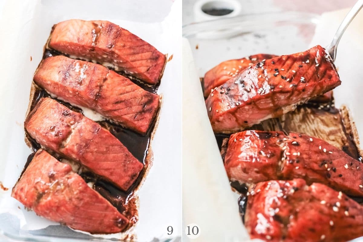 teriyaki salmon recipes steps 9-10