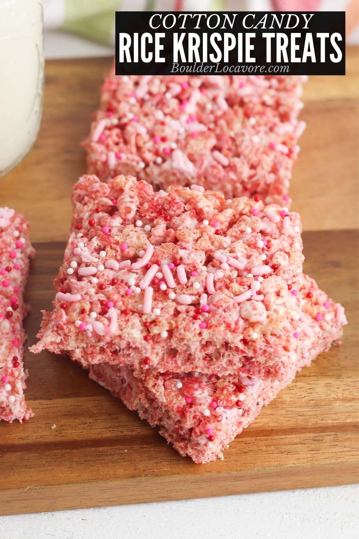 COTTON CANDY RICE KRISPIE TREATS TITLE