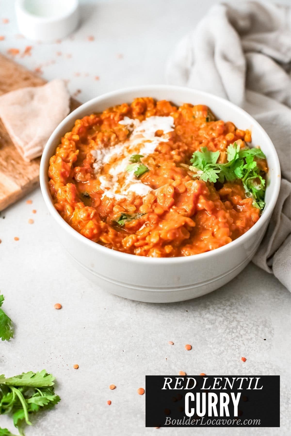 Red Lentil Curry title