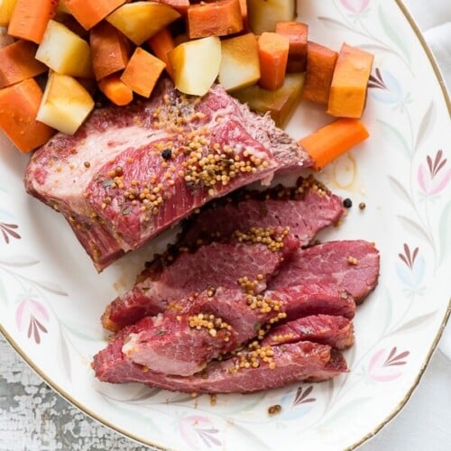 Instant Pot Corned Beef Brisket with Vegetables Easy One Pot Meal