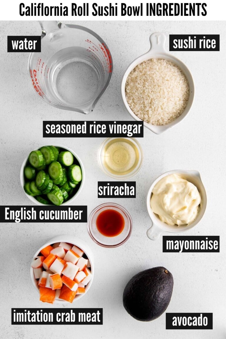 California Roll Sushi Bowl recipe - Boulder Locavore®