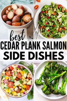 cedar plank salmon side dishes