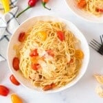 spaghetti aglio e olio sq.
