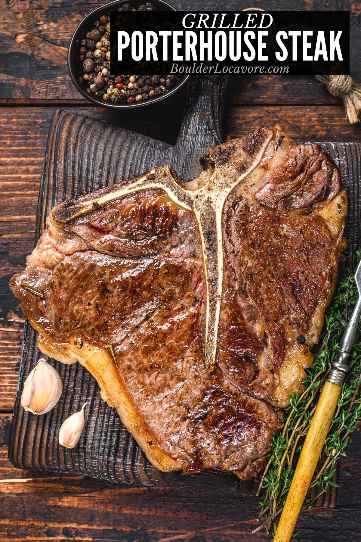 grilled porterhouse steak title