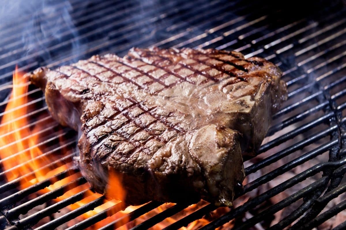 how to grill a porterhouse steak on a gas grill