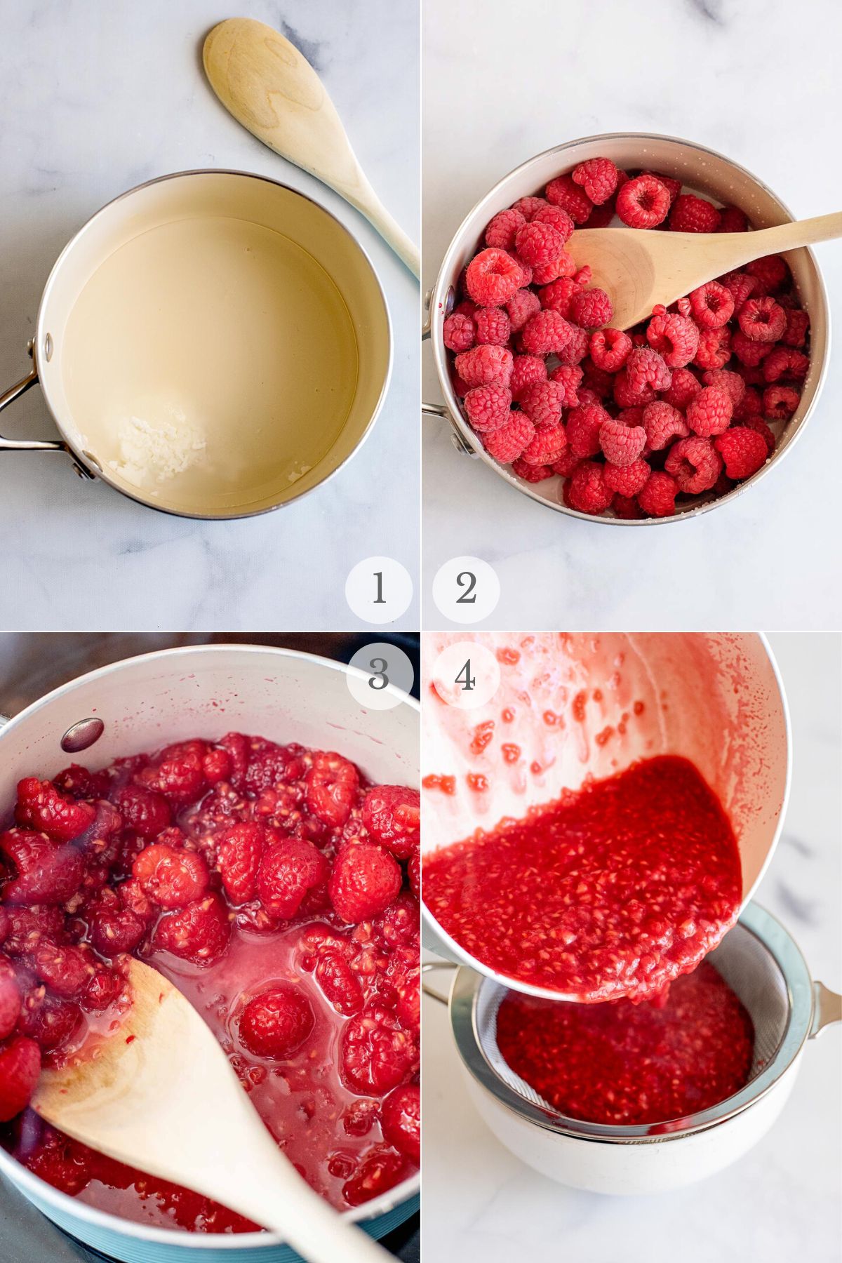 raspberry sauce recipes steps 1-4.