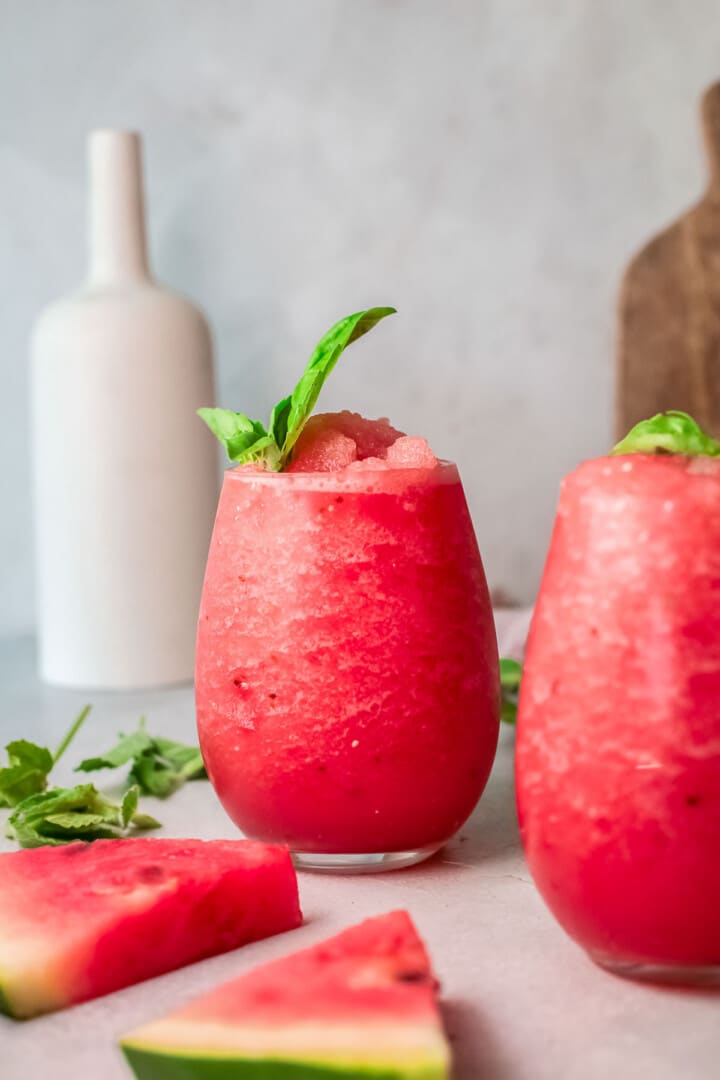 Watermelon Wine Slushies recipe (White Wine Slushy) - Boulder Locavore