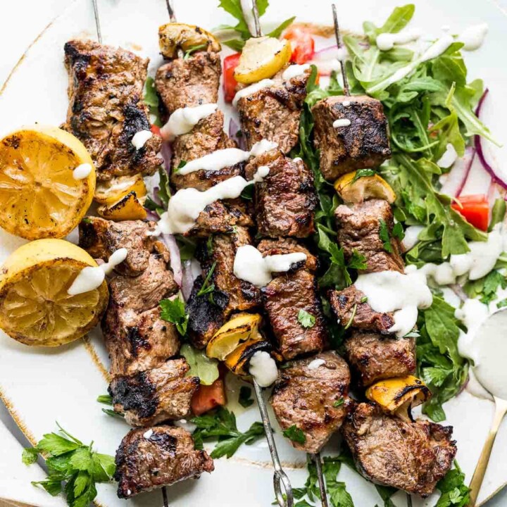 Greek Steak Kebabs Fast & Easy recipe Boulder Locavore