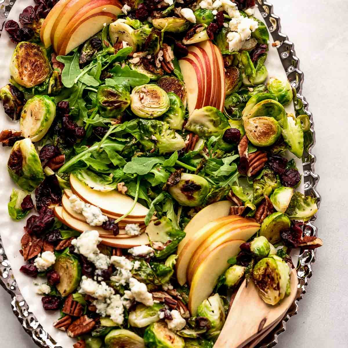 Roasted Brussels Sprout Salad Boulder Locavore