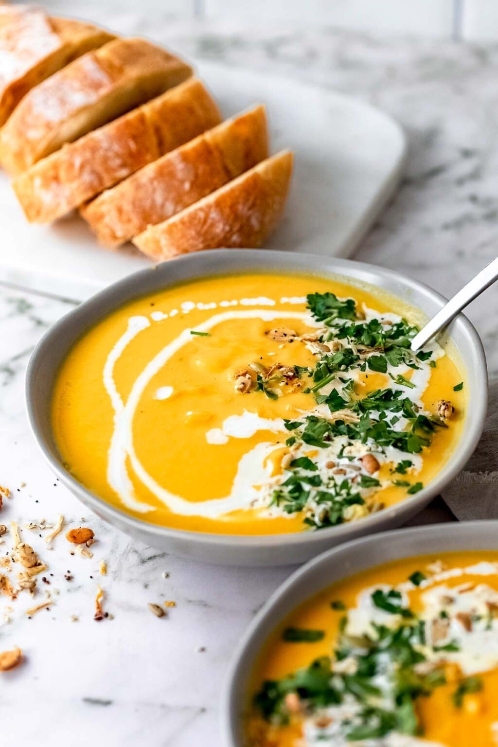 Slow Cooker Pumpkin Soup (with fresh pumpkin) - Boulder Locavore