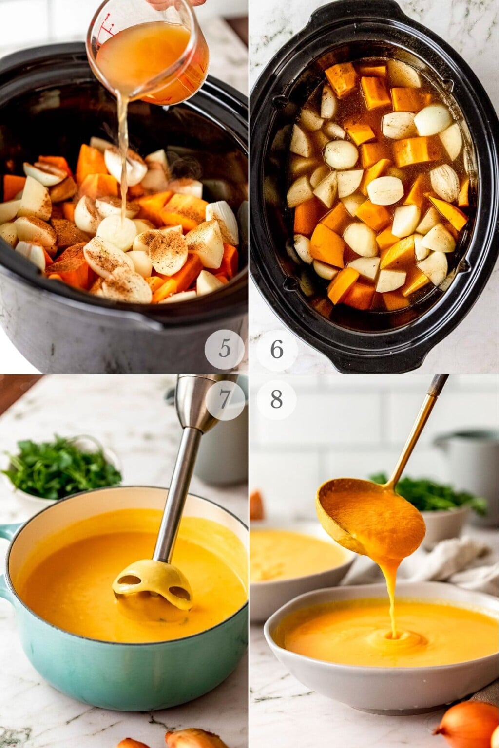 Slow Cooker Pumpkin Soup (with fresh pumpkin) Boulder Locavore