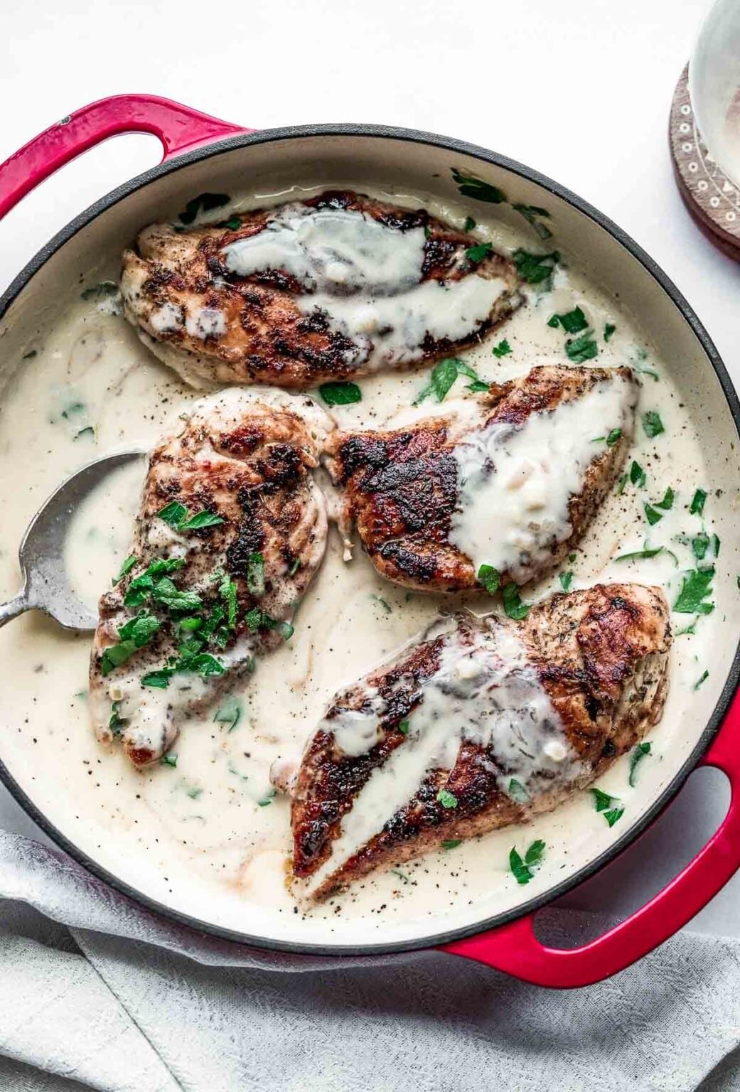 Chicken With White Wine Sauce - Boulder Locavore