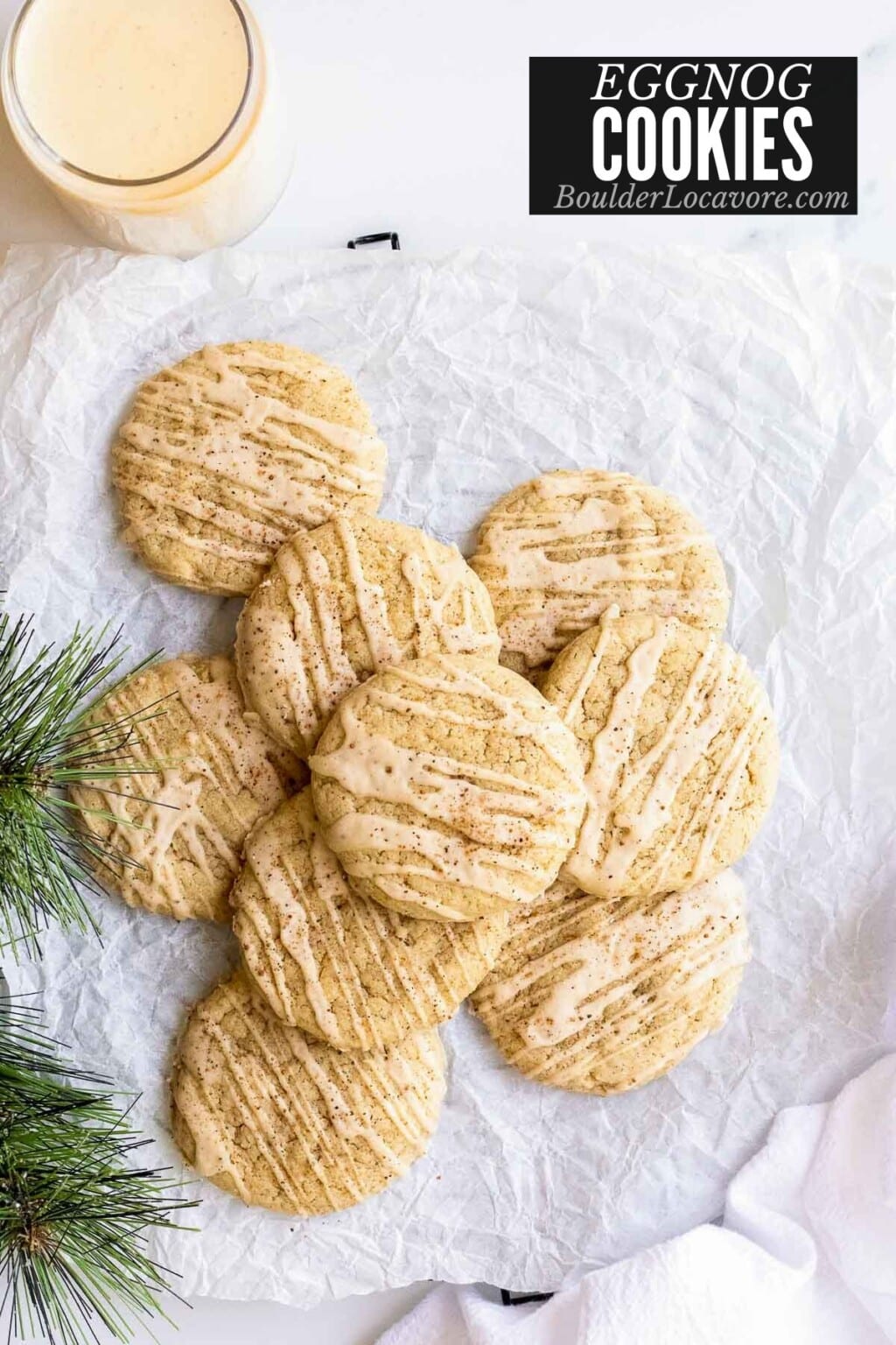 Eggnog Cookies Boulder Locavore