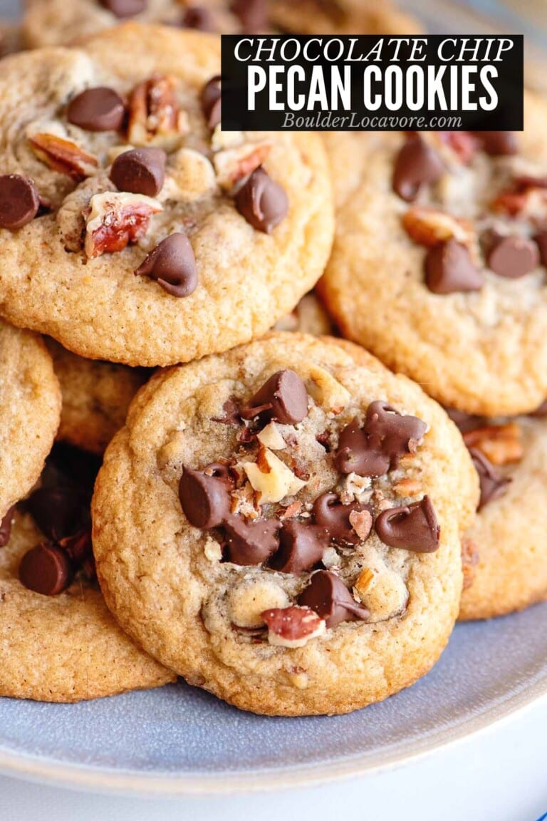 Chocolate Chip Pecan Cookies - Boulder Locavore