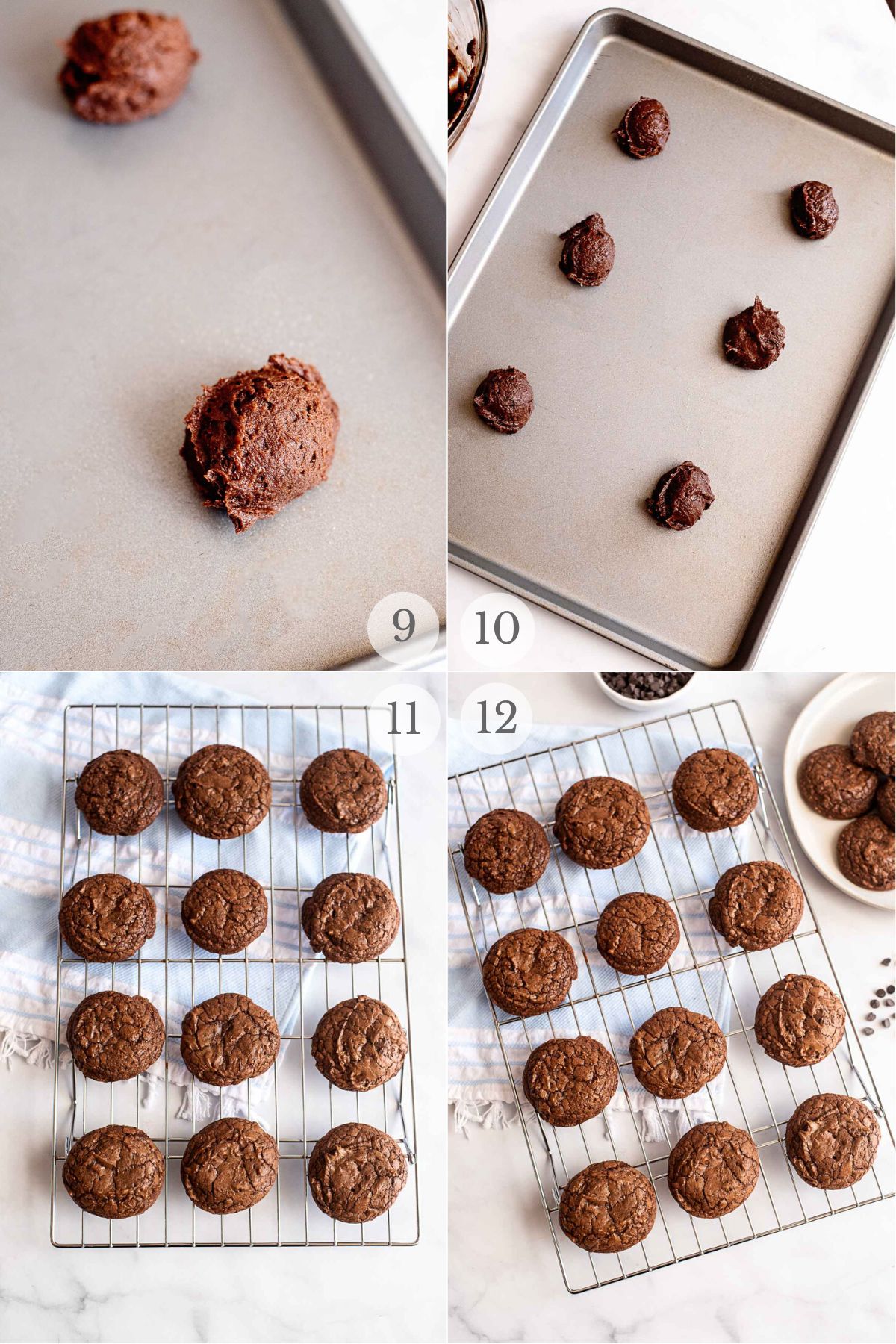 brownie cookies recipe steps 9-12