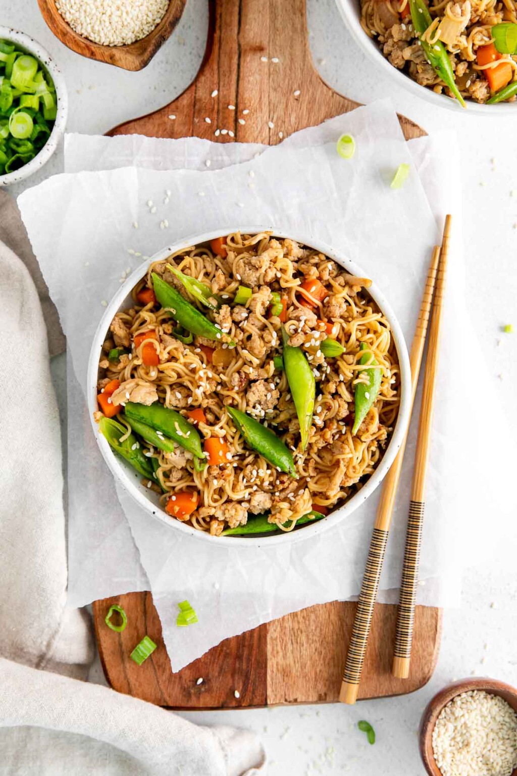 Easy Chicken Ramen Noodle Stir Fry - Boulder Locavore