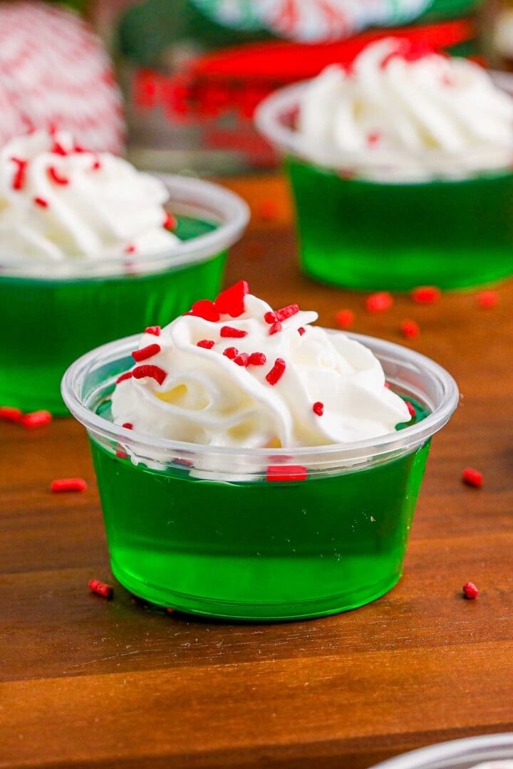 Easy Grinch Jello Shots (Christmas Jello Shots recipe) - Boulder Locavore