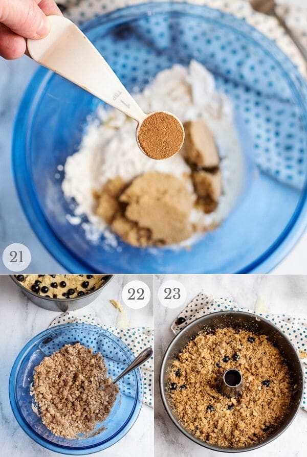 Blueberry Coffee Cake recipe steps photos 21-23