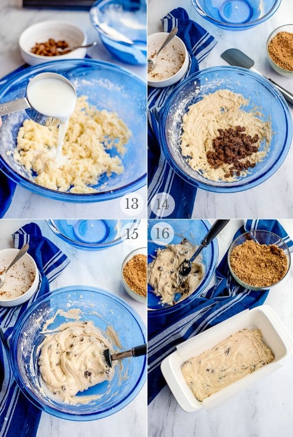 Cinnamon Raisin Bread recipe steps photos steps 13-16