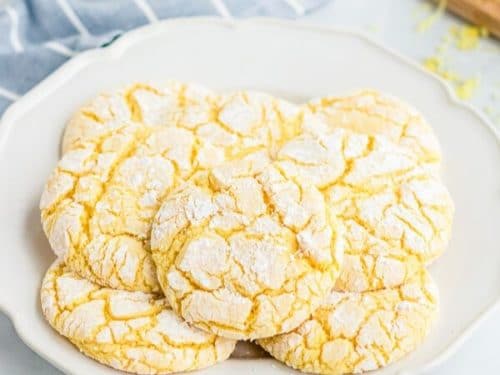 Lemon Cake Mix Cookies - an EASY Cookie Recipe - Boulder Locavore