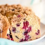 blueberry coffee cake title image