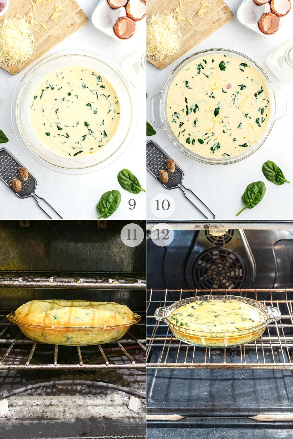 Crustless Quiche recipes steps 9-12