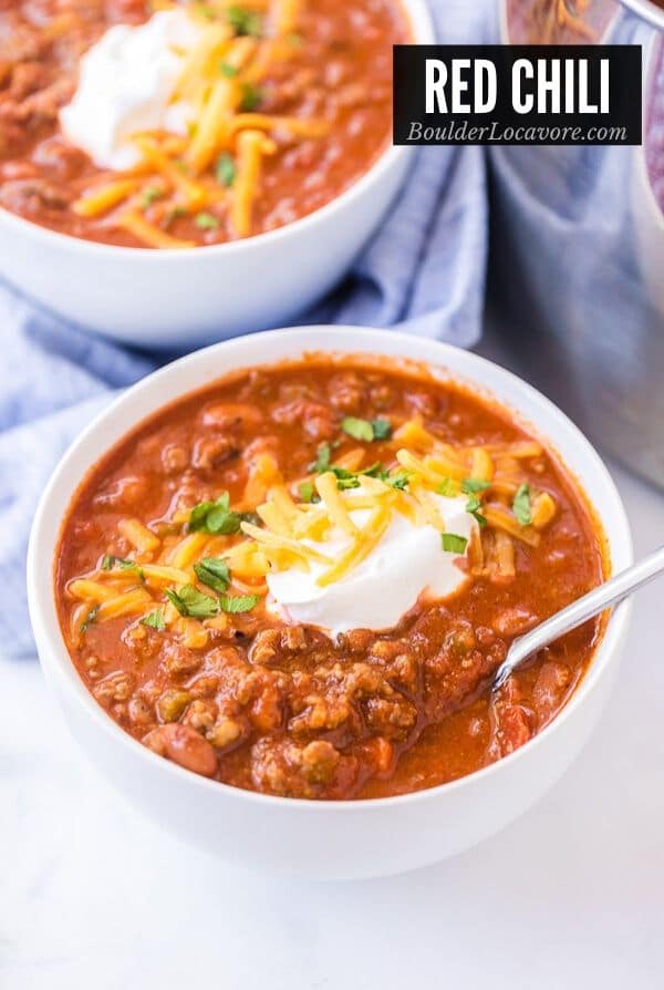 Red Chili recipe - Easy & Soul-Warming {VIDEO} - Boulder Locavore