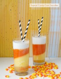 Tropical 'Candy Corn' Smoothie