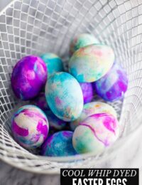 Dying Easter Eggs with Cool Whip or Shaving Cream title image