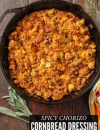 Spicy Chorizo Cornbread Dressing